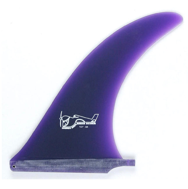 True Ames Greenough 4-A 9.75" Single Fin - Purple