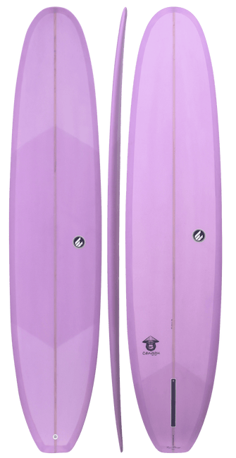 ECS Boards Australia Canggu Log 9'2" Surfboard - Violet