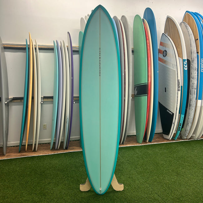 Stoke Mid-Length 7’10 " Surfboard - Teal/Blue