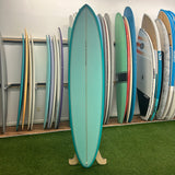 Stoke Mid-Length 7’10 " Surfboard - Teal/Blue