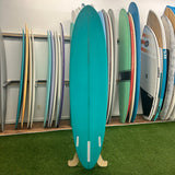 Stoke Mid-Length 7’10 " Surfboard - Teal/Blue