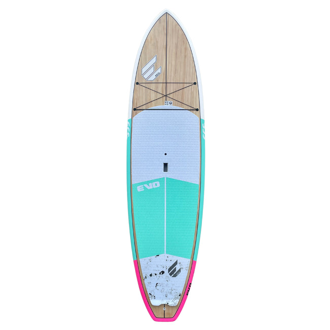 ECS Boards Australia EVO 11'2" Paddle Board - Seafoam / Pink