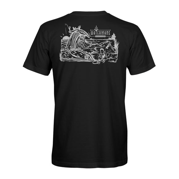 Watermans Warehouse Community Short Sleeve Tee - Black
