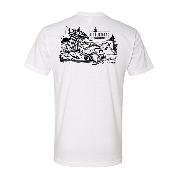 Watermans Warehouse Community Short Sleeve Tee - White
