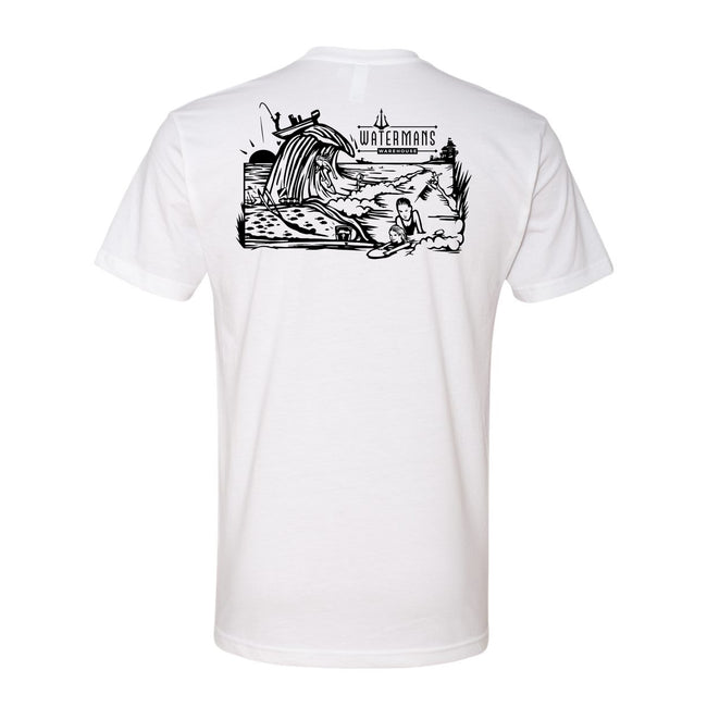 Watermans Warehouse Community Short Sleeve Tee - White