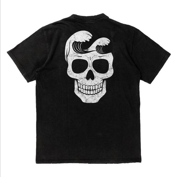 Watermans Warehouse Skull Short Sleeve Tee - Black