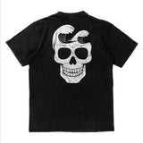 Watermans Warehouse Skull Short Sleeve Tee - Black