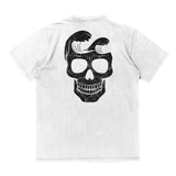 Watermans Warehouse Skull Short Sleeve Tee - White